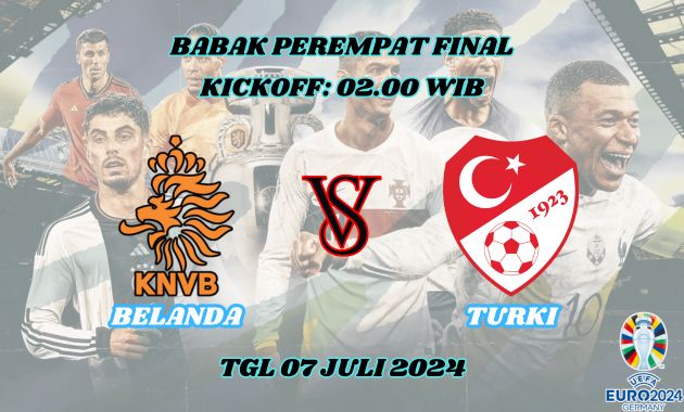 belanda vs turki