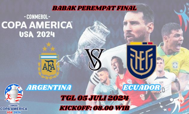 prediksi argentina vs ecuador